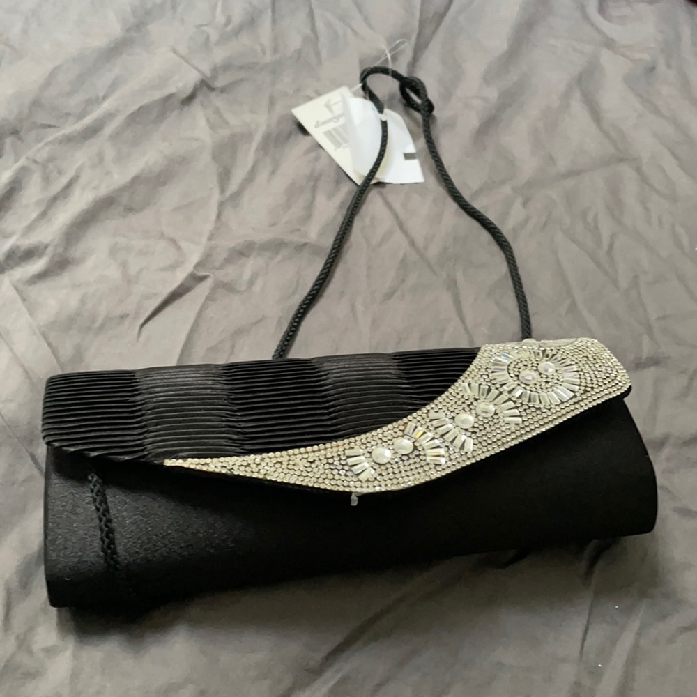 Oblong evening bag